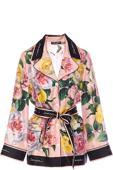 Dolce & Gabbana Clothing for Women Dolce & Gabbana Floral Shirt