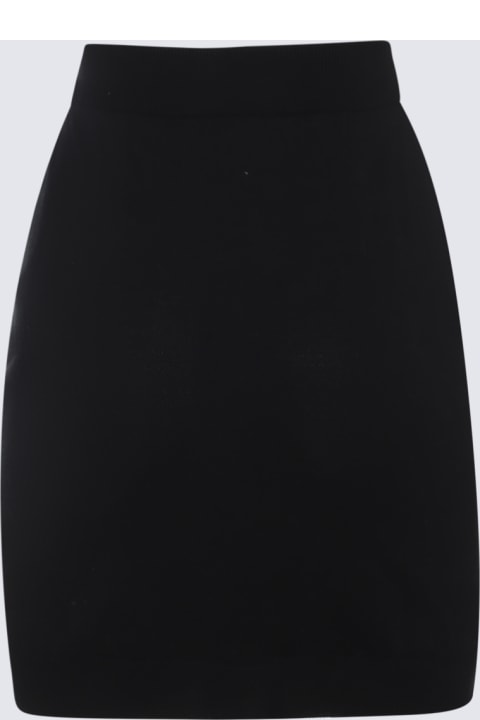 Vivienne Westwood Skirts for Women Vivienne Westwood Black Cotton Mini Skirt
