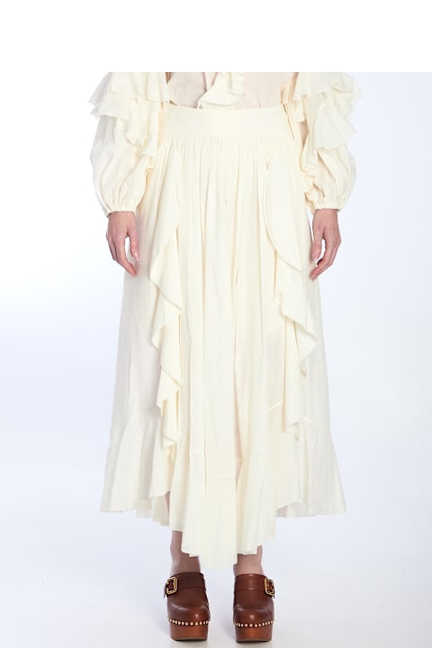 Homeware Zimmermann Acacia Ruffle Maxi Skirt