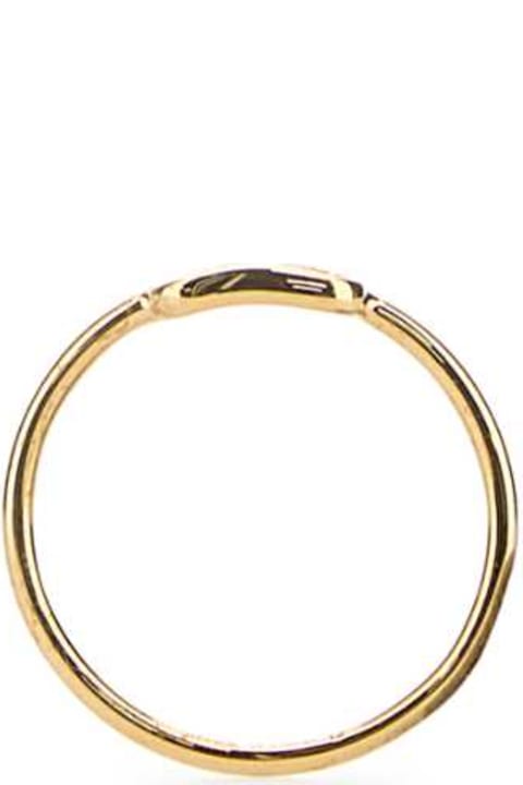 Valentino Garavani خواتم لـ السيدات Valentino Garavani Gold Metal Vlogo Signature Ring