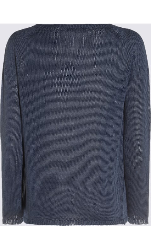 'S Max Mara for Women 'S Max Mara Dark Blue Linen Giolino Knitwear