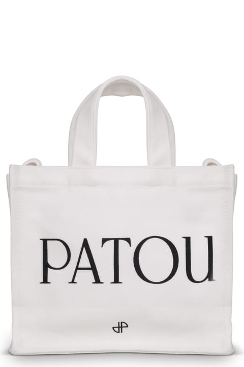 Patou for Women Patou Patou Small Logo-print Tote Bag