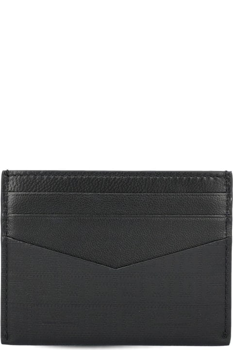 Givenchy Wallets for Women Givenchy Black 4g Nylon Card Holder
