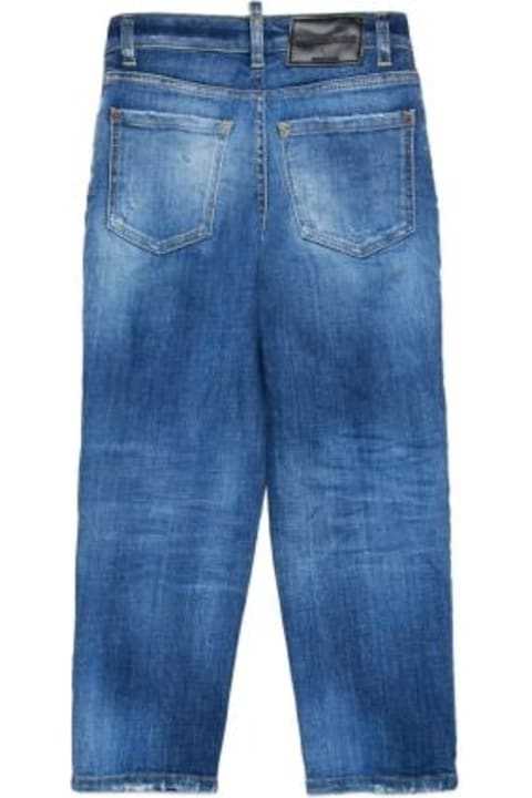 Dsquared2 for Kids Dsquared2 Jeans Dritti A Vita Media