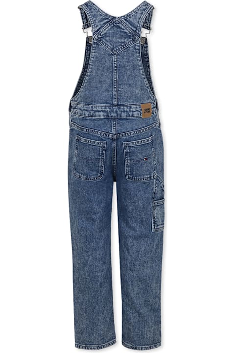 Homeware Tommy Hilfiger Denim Babygrow For Kids With Flag