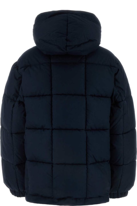 A.P.C. Coats & Jackets for Women A.P.C. Navy Blue Cotton Kyle Padded Jacket