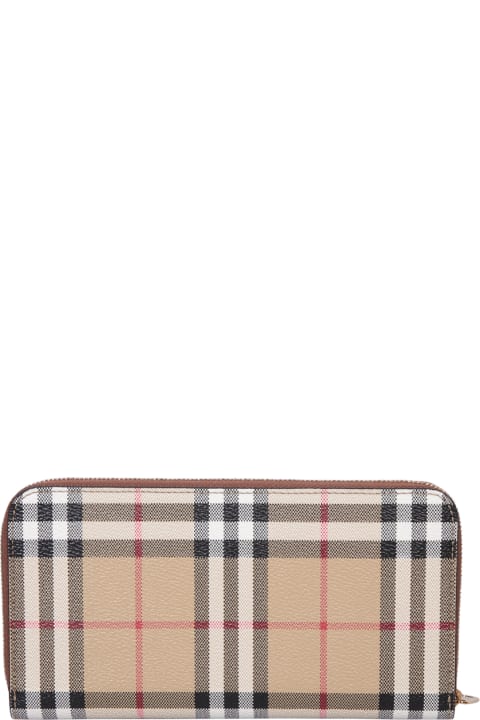 Wallets for Women Burberry Vintage Check Wallet