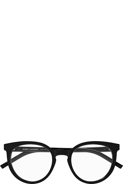 Saint Laurent Eyewear لـ Kids Saint Laurent Eyewear Saint Laurent Sl M147 Linea Monogram 001 Black Glasses