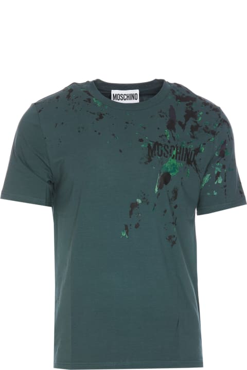 ウィメンズ新着アイテム Moschino Painted Effect T-shirt