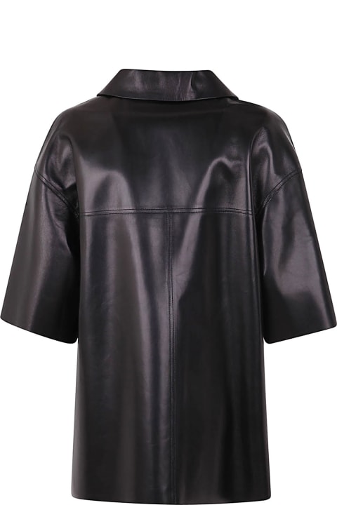 DROMe Coats & Jackets for Women DROMe Short Sleeved Shirt