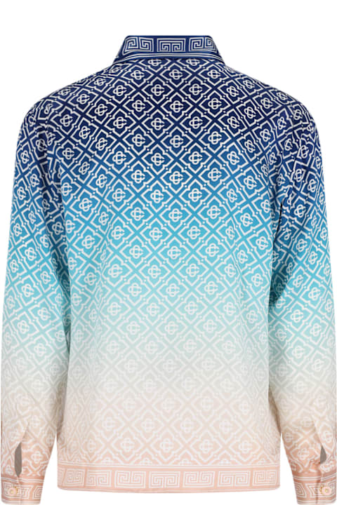 Casablanca for Men Casablanca 'jacquard Gradient' Silk Shirt