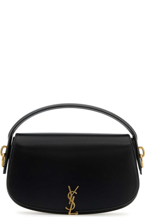 Homeware Saint Laurent Black Leather Voltaire Handbag