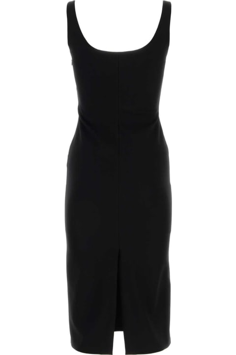 Fashion for Women Blumarine Black Stretch Viscose Blend Dress