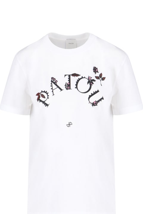 Patou Topwear for Women Patou Flowers Logo T-shirt