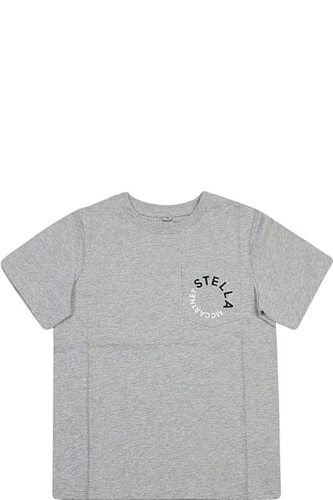 Stella McCartney for Kids Stella McCartney Logo Printed Crewneck T-shirt