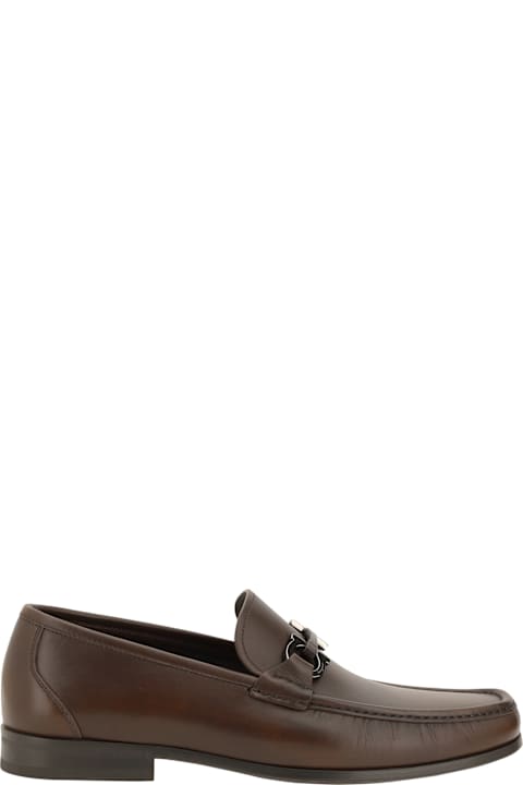 Ferragamo for Men Ferragamo Ornamento Gancini Loafers