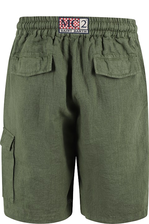 MC2 Saint Barth Clothing for Men MC2 Saint Barth Bermuda Chinos Con Tasche