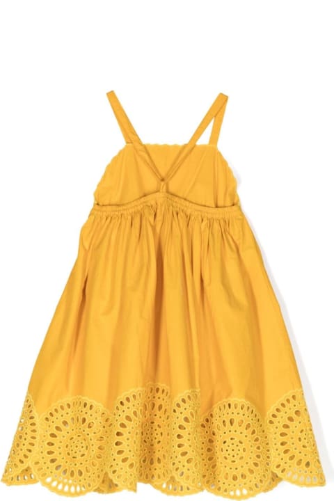 メンズ新着アイテム Stella McCartney Kids Yellow Sangallo Cami Dress