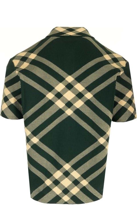 Burberry Sweaters for Men Burberry Merino Wool Polo Shirt