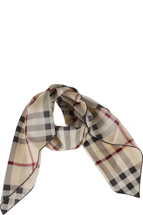 Burberry Scarves for Women Burberry Check Printed Scarf