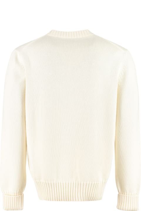Homeware Alexander McQueen Logo Intarsia Crew-neck Sweater
