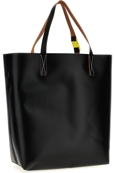 メンズ Marniのトートバッグ Marni Logo Shopping Bag
