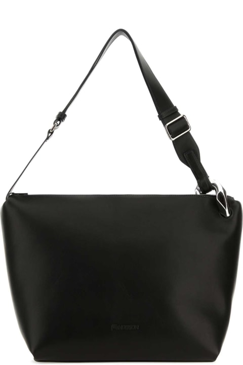 J.W. Anderson Bags for Women J.W. Anderson Black Leather Jwa Corner Bag Crossbody Bag