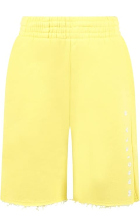 Bottoms for Boys MM6 Maison Margiela Sports Shorts With Print