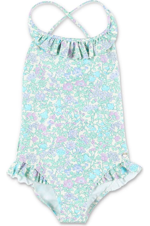 インテリア Bonpoint Bonpoint Lacy Liberty One-piece Swimsuit For Girls