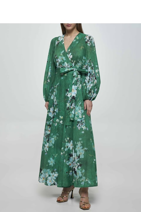 Zimmermann Dresses for Women Zimmermann Everley Wrap Midi Dress