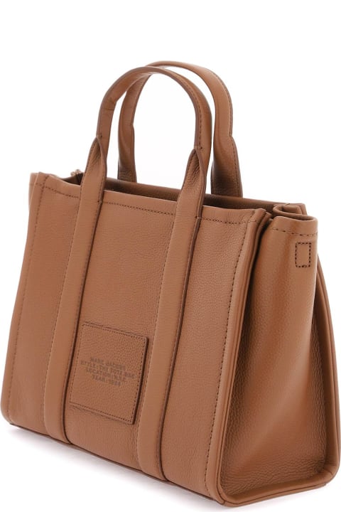 Marc Jacobs for Women Marc Jacobs Brown Leather Small The Tote Bag