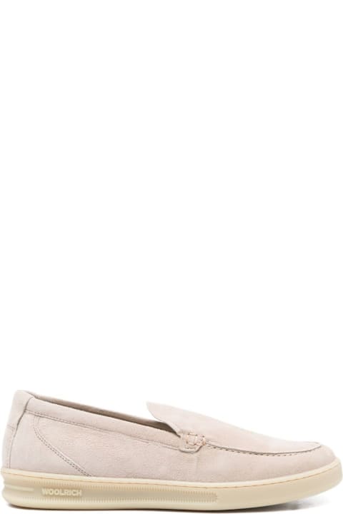 Woolrich Double U Leather Slip-on