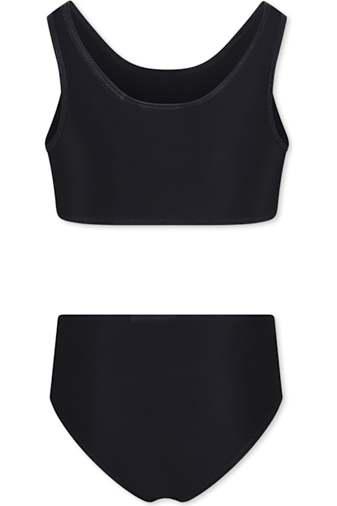 Off-White Swimwear for Girls Off-White Black Bikini For Girl With Logo