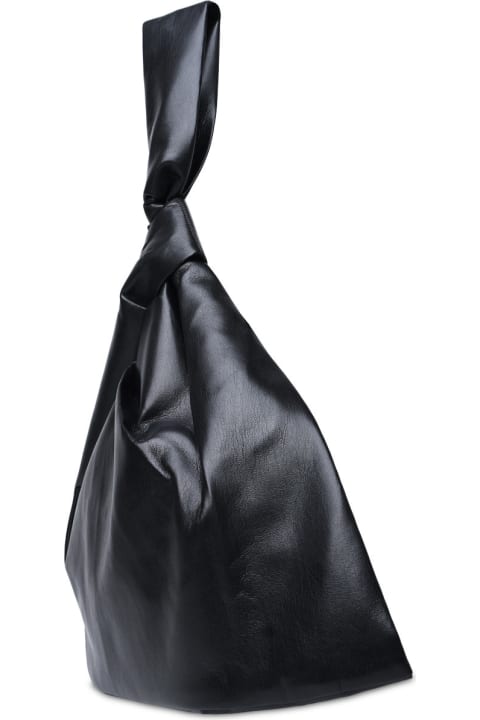ウィメンズ Nanushkaのトートバッグ Nanushka Large 'jen' Black Vegan Leather Bag