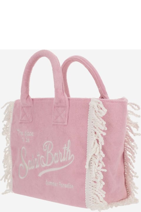 MC2 Saint Barth for Women MC2 Saint Barth Colette Terry Tote Bag With Embroidery