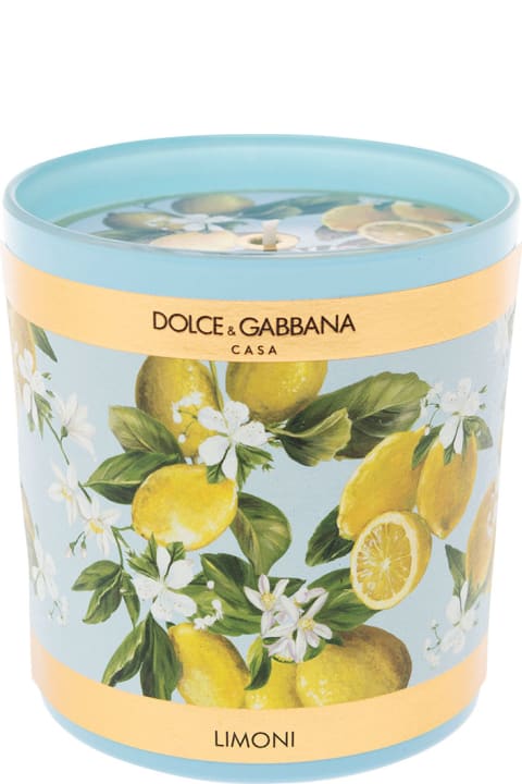 インテリア雑貨 Dolce & Gabbana Lemon Scented Candle