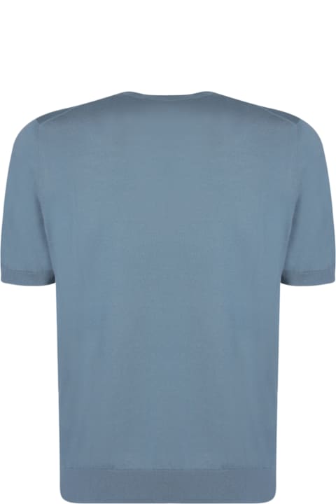 Tagliatore for Men Tagliatore Short Sleeves Petrol T-shirt