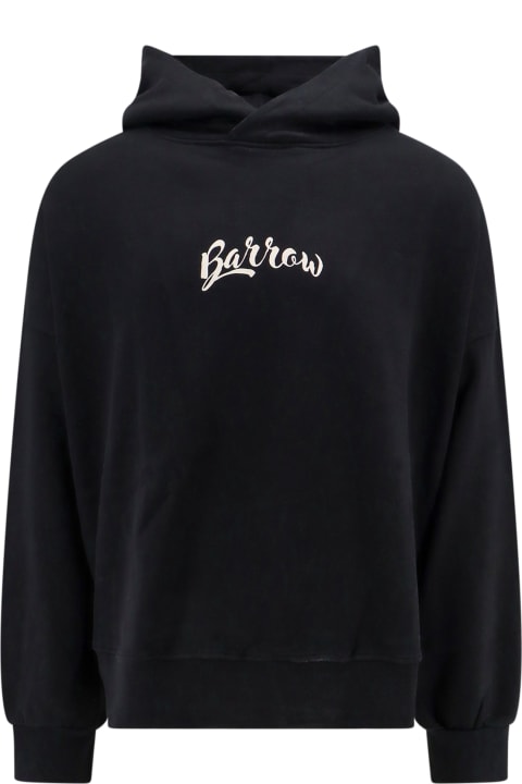 ウィメンズ Barrowのニットウェア Barrow Black Cotton Sweatshirt