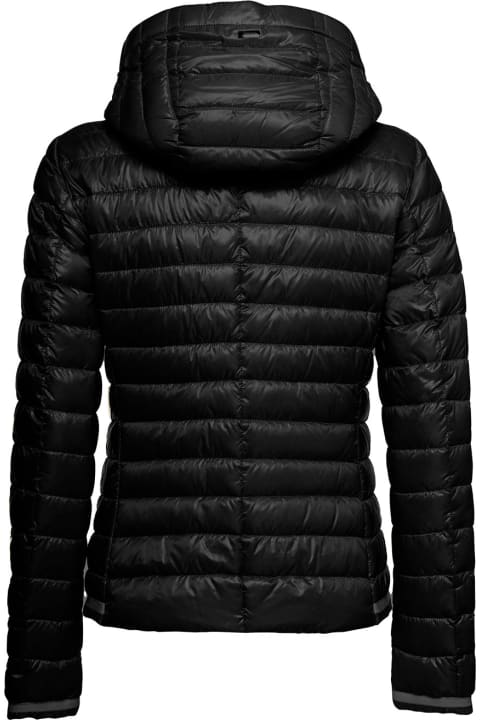 Herno Woman Black Quilted Nylon Down Jacket