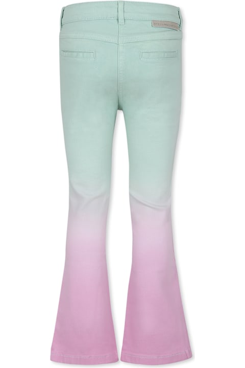 Homeware Stella McCartney Kids Multicolor Trousers For Girl With Logo