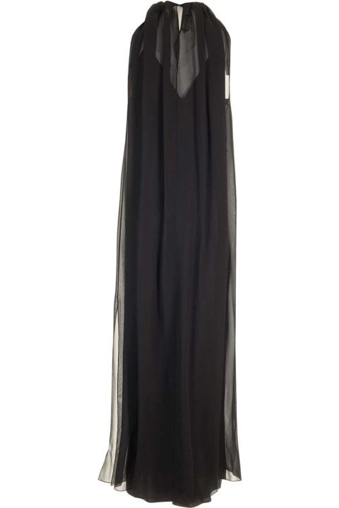 Del Core Clothing for Women Del Core Silk Chiffon Long Dress