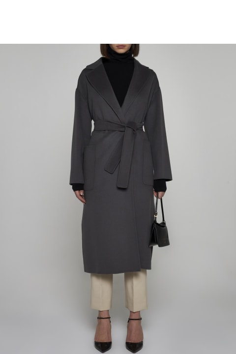 'S Max Mara Coats & Jackets for Women 'S Max Mara Nina Belted Wool Coat