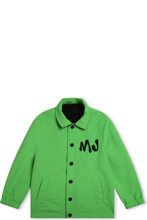 Coats & Jackets for Boys Marc Jacobs Giacca Reversibile Con Logo