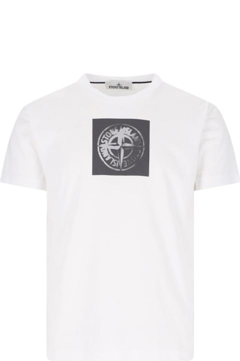Stone Island Clothing for Men Stone Island Logo T-shirt