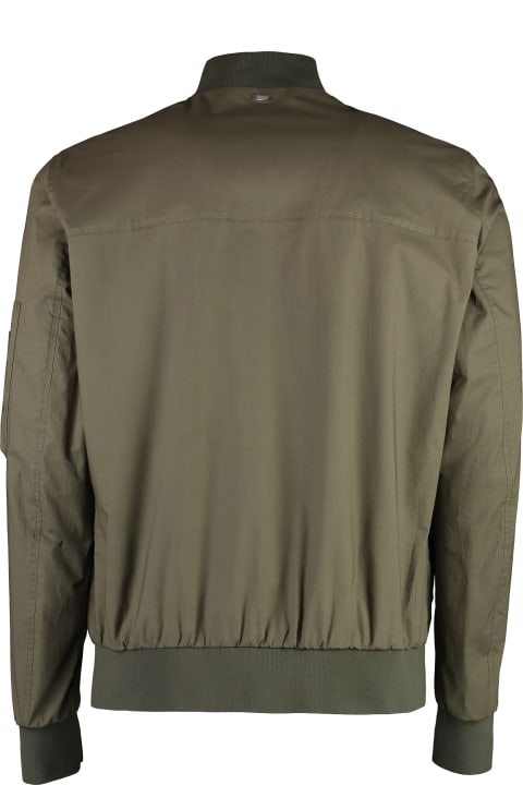 Herno Clothing for Men Herno Cotton Bomber Jacket