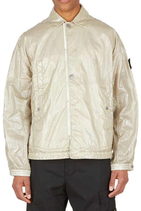 Stone Island Clothing for Men Stone Island Compass Patch Jacket