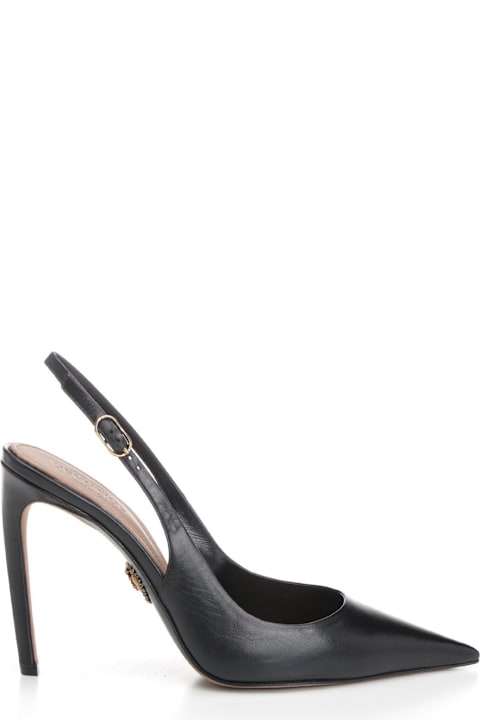 Dolce & Gabbana High-Heeled Shoes for Women Dolce & Gabbana Leather Slingbacks