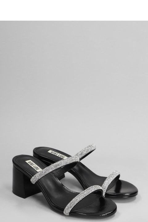Bibi Lou Sandals for Women Bibi Lou Heater 60 Slipper-mule In Black Leather