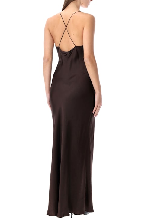 Homeware Anine Bing Laurel Silk Long Dress Anine Bing