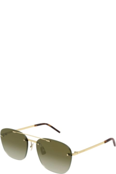 Homeware Saint Laurent Eyewear Sl 309 Rimless003-gold-gold-brown